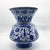 Handmade Ceramic “Kandil” Vase (30cm) Authentic Ottoman Oil Lamp with Triple Handles – Blue & White Urn Centerpiece For Sale - Image 6 of 10