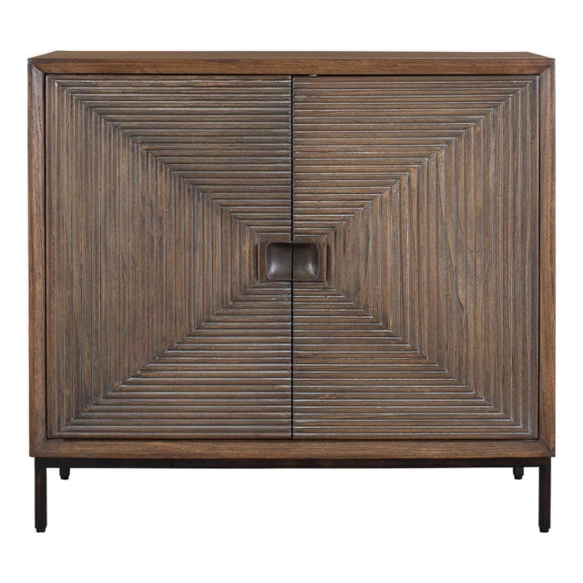 Bottom Line 2 Door Wood Cabinet For Sale