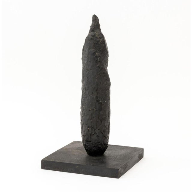 Mid 20th Century Joseph L. Gardella Abstract Black Patinated Bronze Sculpture For Sale - Image 5 of 8
