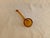 Vintage 1920's Amber Glass Spoon, Ladle For Sale - Image 4 of 4