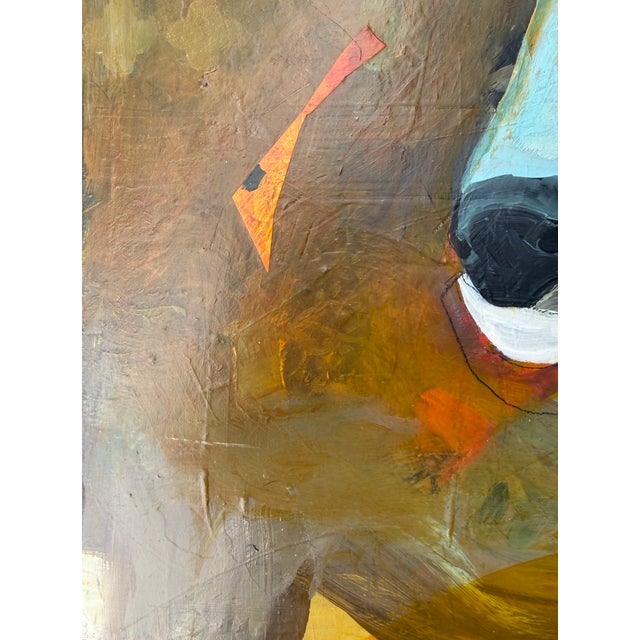 Amber “Buck Beauty” a Deer Painting by LWren Walraven For Sale - Image 8 of 12