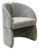 Bently Gray and Gold Armchair Dining Chair For Sale