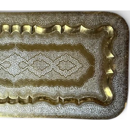 Mid-Century Moroccan Brass Spider Coffee Table For Sale - Image 10 of 16