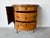 19th Century 19th-Century French Louis XVI Style Marquetry Inlaid Demi-Lune Cabinet With Breccia Marble Top For Sale - Image 5 of 18
