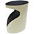 Side Table Midcentury Designed Special Shape Painted Two-Tone Rolled Steel For Sale - Image 4 of 16