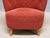 Easy Chairs in Red Fabric and Birch from Carl-Johan Boman, Finland, 1940s, Set of 2 For Sale - Image 13 of 17