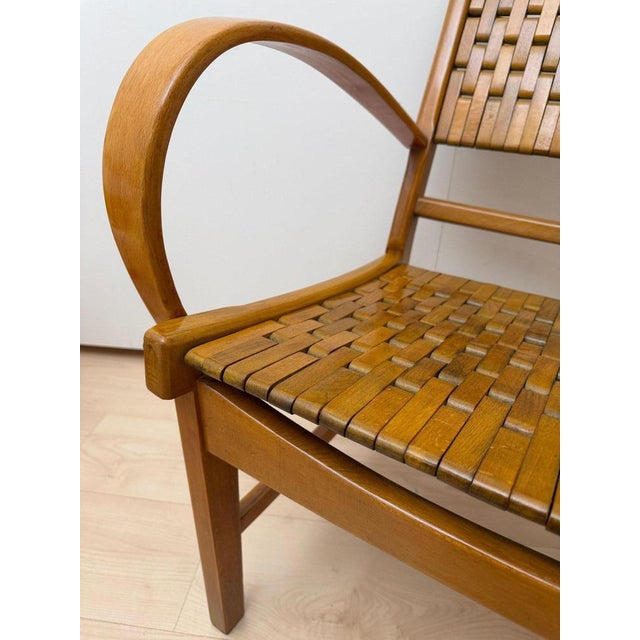 Gelenka Armchairs in Solid Beech Wood, Germany, 1950, Set of 2 For Sale - Image 10 of 18