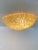 Early 21st Century Early 21st Century Gold-Flowers Murano Glass Flush Mount For Sale - Image 5 of 13