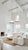 Both lamps measure 38 cm in diameter. The one with the red rim has a height of 46 cm, and the one with the black rim has a...