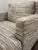 Textile Revelation Unwind Swivel Chairs / Wheat - Pair. For Sale - Image 7 of 9