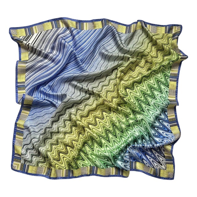 Vintage Missoni Silk Scarf For Sale