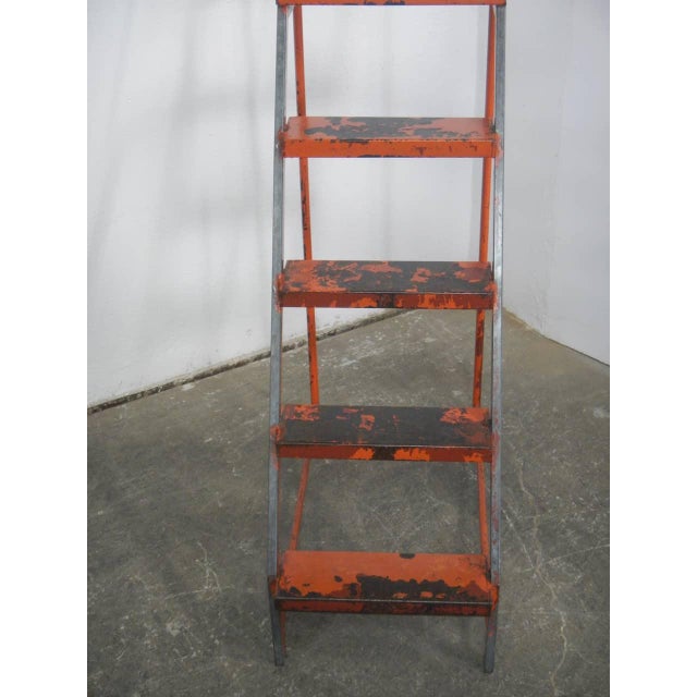 Mid-Century Iron Ladder, 1950 For Sale - Image 9 of 12