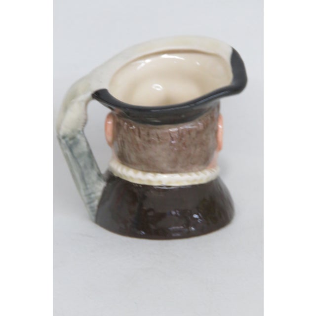 Figurative 1970s Royal Doulton Miniature Henry VIII Character Tuby Jug Mug For Sale - Image 3 of 12