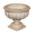 Italian Neo-Classical Wine Cooler or Standing Urn Centerpiece of Carved Marble For Sale
