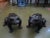 Japanese Pair of Japanese Bronze Frog Sculptures For Sale - Image 3 of 10