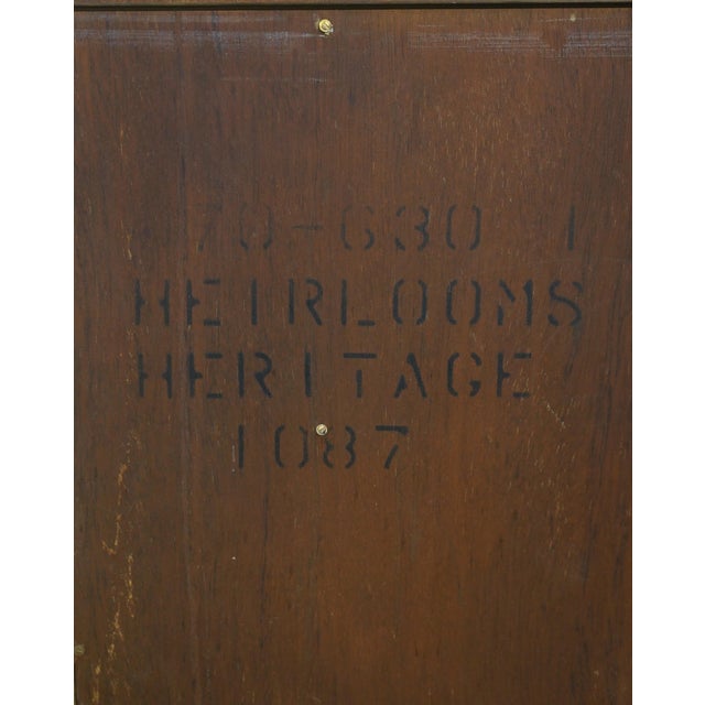 Pair Drexel Heritage Chippendale Mahogany Nightstands For Sale - Image 18 of 18