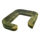 Vintage Modular Lounge Sofa, 1970s, Set of 13 For Sale