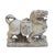 Vintage Grey Stone Lion Statue For Sale In Los Angeles - Image 6 of 6