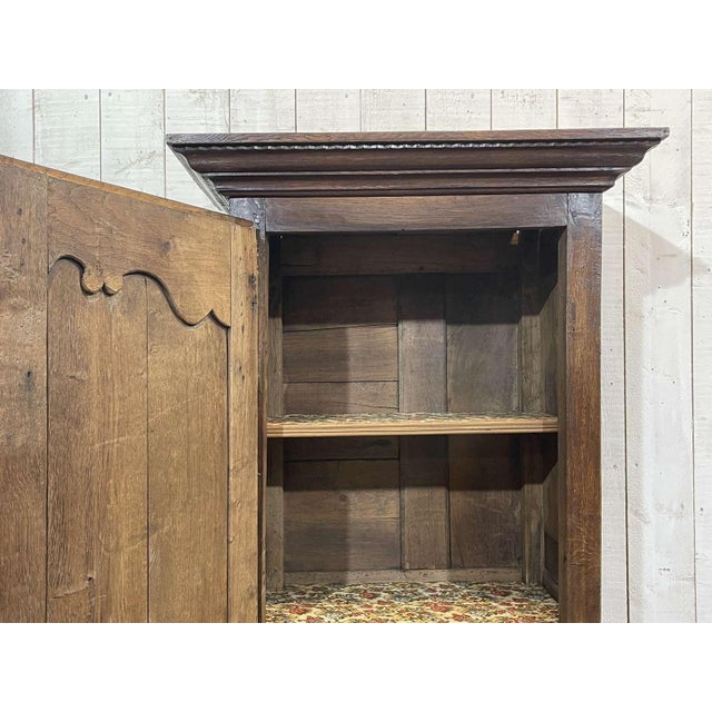 19th Century Oak Armoire For Sale - Image 6 of 17