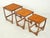 Vintage Mid Century nesting tables made by G Plan Furniture and designed by Victor Wilkins. Unmarked The tables are made...