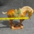Trio of Chinese Tang Dynasty Style Sancai Glazed War Horses For Sale - Image 9 of 18