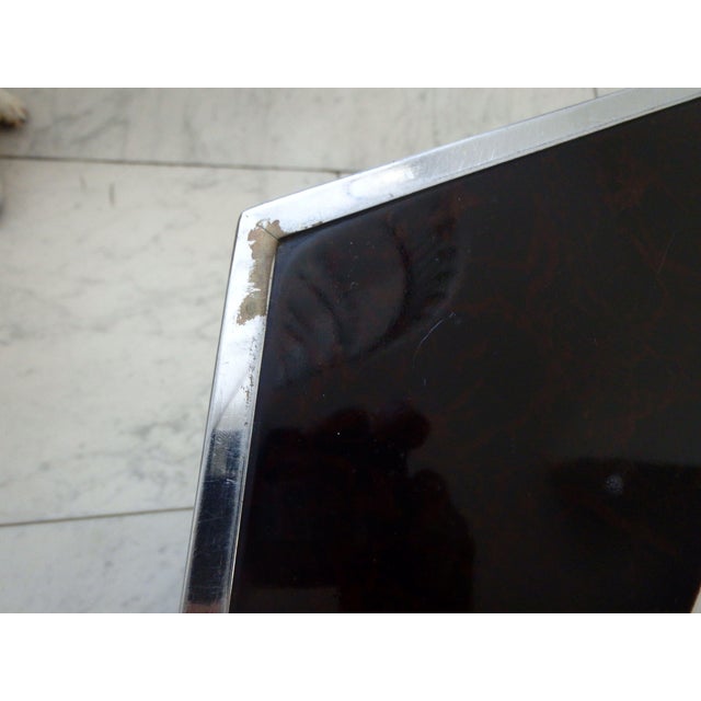 Plastic Hexagonal Side Table with Lighting, 1930s For Sale - Image 7 of 14