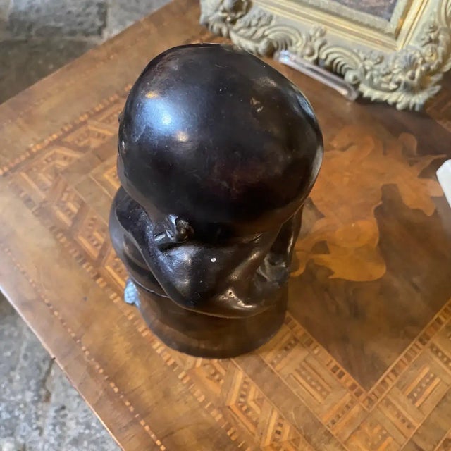 Late 19th Century Bronze Chinese Buddha Sculpture For Sale - Image 6 of 13