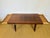 Art Deco Dining Table in Walnut and Diamond Marquetry, France, 1940s For Sale - Image 4 of 18