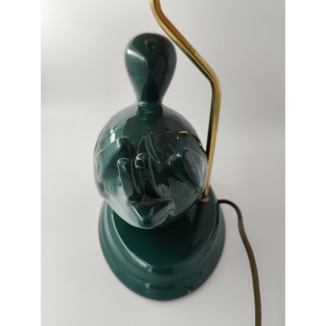 Pan Ceramic Duck Table Lamp from Goebel, 1970s For Sale - Image 9 of 10