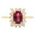 Natural Tourmaline 1.68cts Ring in 18k Gold For Sale - Image 4 of 8