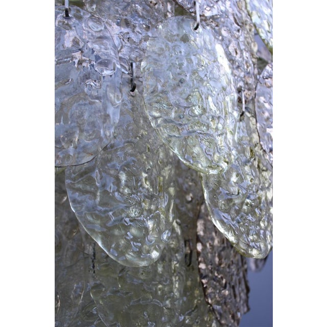 TORCELLO Murano Glass Chandelier by Gino Vistosi, 1960 For Sale - Image 4 of 18