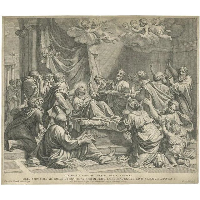 Alla Pieta E Devotione Verso Maria Vergine, 1680, Paper For Sale