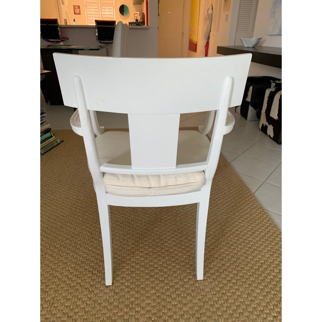1970s White Greek Style Chair For Sale - Image 12 of 12