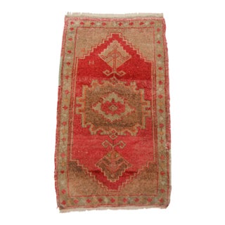 Mini Vintage Rug & Door Mat For Sale