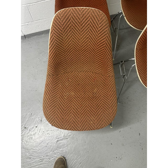 1980s Chairs in Fiberglass by Charles and Ray Eames for Herman Miller, 1980, Set of 4 For Sale - Image 5 of 14