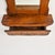 Antique Wall Hanging Wood Framed Mirror With Cubby Carved Leaves For Sale - Image 9 of 12