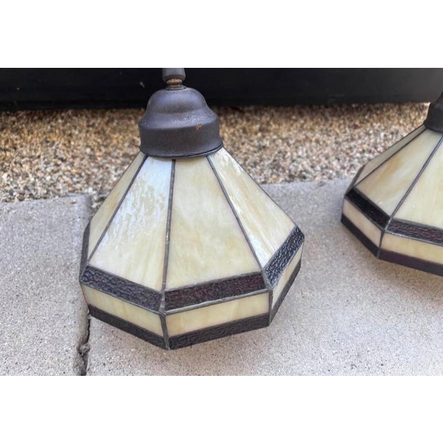 Custom-made Steve Handleman of Santa Barbara “Pot Rack” style Kitchen Light Fixture. Hardwire required