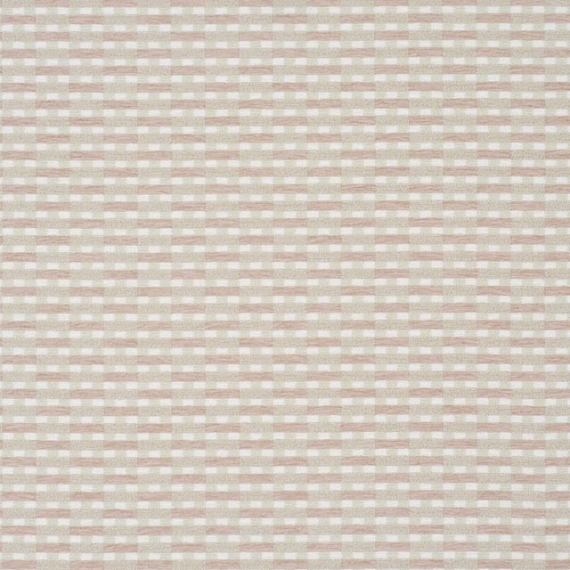 Sample - Schumacher Thatcher Performance Fabric In Neutral For Sale