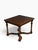 Elegant Ralph Lauren Side Table in walnut. English Country / Jacobean-inspired character. Good vintage condition with some...