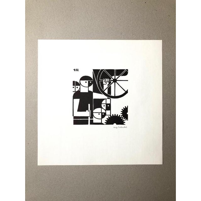 1930s Augustin Tschinkel, Strike, 1932, Paper For Sale - Image 5 of 6
