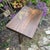 Postmodern Postmodern Accent Table With Stenciled Leaves For Sale - Image 3 of 11