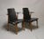 Black Set of Rosewood Armchairs by Hans Olsen, 1960s For Sale - Image 8 of 8