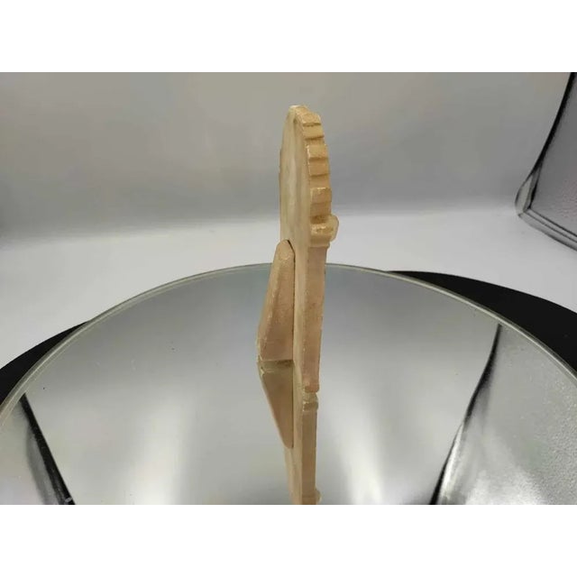 1920s Marble Base in Saint Jesus Frame, 1920s For Sale - Image 5 of 6