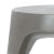2020s Vikki Concrete Accent Stool - Dark Gray For Sale - Image 5 of 10