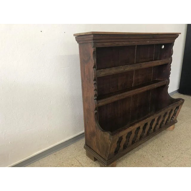 Vintage Shelf in Oak For Sale - Image 6 of 11