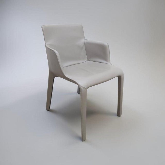 Gio Chairs in Leather by Walter Knoll, Set of 8 For Sale - Image 5 of 18