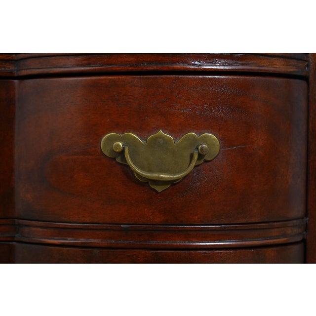 Theodore Alexander Mahogany Block Front Bachelors Chest For Sale - Image 11 of 16
