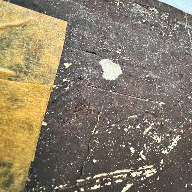 French Country Antique French Style Gesso Gilded Wall Mirror For Sale - Image 3 of 8