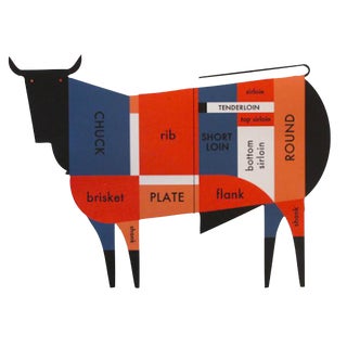 Meat Cut Poster by Raymond Biesinger For Sale