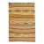 Vintage Turkish Striped Kilim - 6'3" x 9'3" For Sale